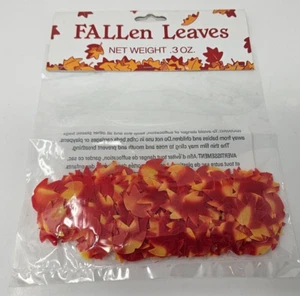 Department 56 Fabric FALLen Leaves Halloween Village Accessory 56.52610 NEW - Picture 1 of 2