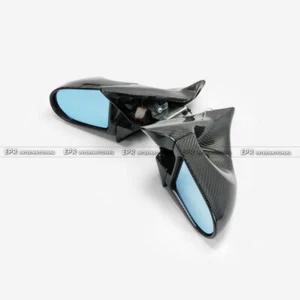 Espejo retrovisor lateral (RHD) fibra de carbono para Nissan Stagea C34 M34 Aero - Imagen 1 de 10