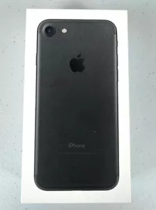 Apple IPHONE 7 VUOTA scatola di vendita originale 32 GB - nero - SOLO SCATOLA PULITA - Foto 1 di 7
