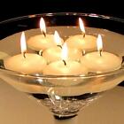 100 Ivory Floating Candle Room Table Centrepiece Pool Pond Bath 5Hr Bulk Buy