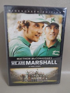 We Are Marshall (DVD, 2006) True Story Matthew McConaughey New Sealed Widescreen - Picture 1 of 8