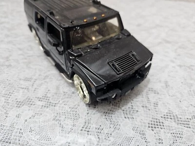 Jada Toys Dub City 1:24 2003 Black Hummer H2 Die Cast Car Black - Image 1 of 4
