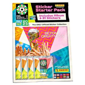 Panini FIFA Women's World Cup 2023 - Starter Pack Includes 31 Stickers Ages 6+ - Picture 1 of 4