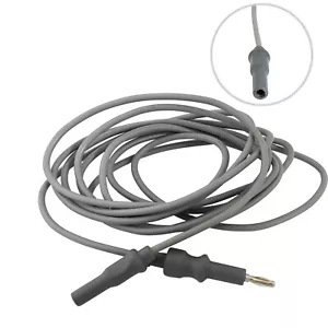 Bajonett Monopolare Pinzette Bipolares Pinzettenkabel 3 Meter Silikonkabel EL-103 - Bild 1 von 2