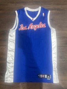 Los Angeles Clippers Adidas Blank Pro Cut Climalite Jersey Size 46 +2 2008-2009 - Picture 1 of 7