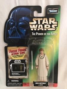 Kenner Mon Mothma with Baton Action Figure Power Of The Force 1998 Action Slide - Picture 1 of 2