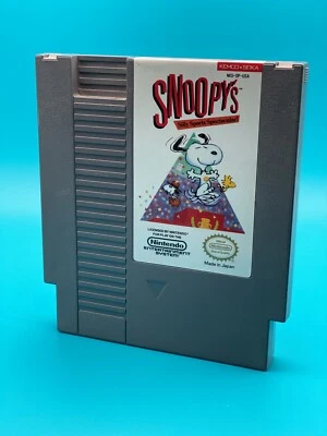 Snoopy's Silly Sports Spectacular (Nintendo NES) - Original, Tested, Working - Image 1 of 3