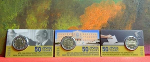 Greece, 2024, Democracy Restored, BU Coincard, random design (1 card) - Picture 1 of 1
