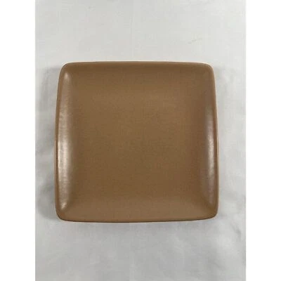 Noritake Colorwave Made In Portugal Lunch Plates Square Biege 7.5" #46 - Image 1 of 2