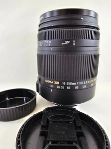 Sigma Zoom DC 18-250mm f/3.5-6.3 Macro HSM Lens for Nikon - Picture 1 of 7