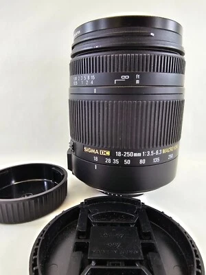 Sigma Zoom DC 18-250mm f/3.5-6.3 Macro HSM Lens for Nikon - Image 1 of 4