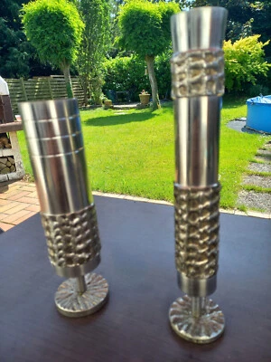 Designer Vase * Modern und Zeitlos * Edelstahl Blumenvasen - Bild 1 von 4