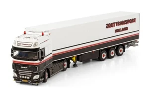 WSI 1/50 DAF XF SUPER SPACE CAB MY2017 4X2 REEFER TRAILER 3 AXLE Model toys - Picture 1 of 4