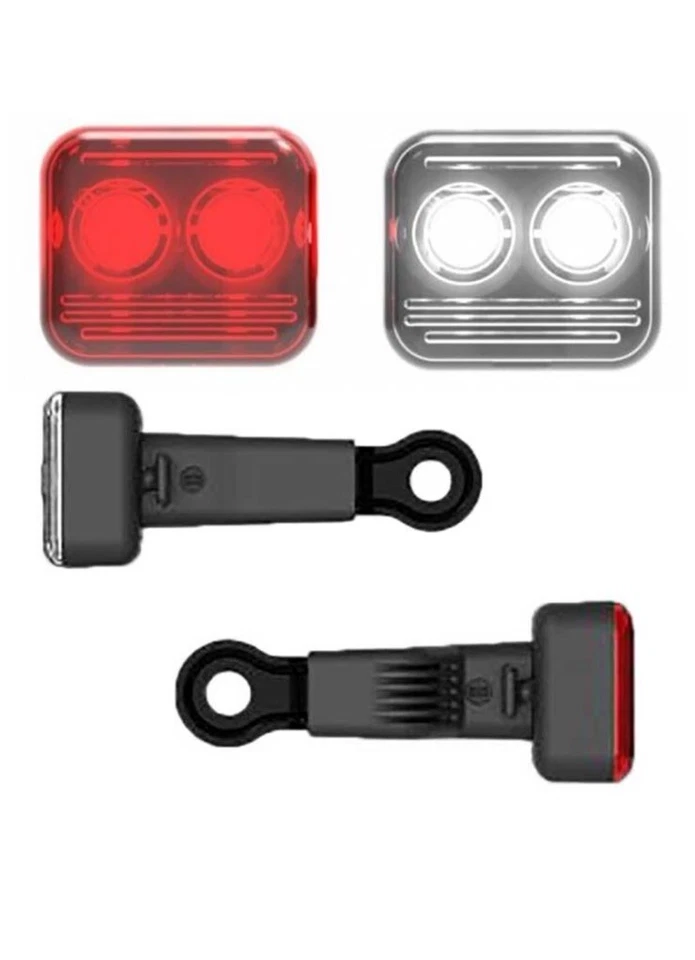 Lanternas traseiras de cabeça de bicicleta B9 novas AMS sem bateria - Imagem 1 de 4