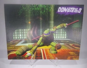 TMNT Donatello Ninja Lona Iluminada Arte de Pared Edge Hogar 12 x 15,75 pulgadas - Imagen 1 de 6