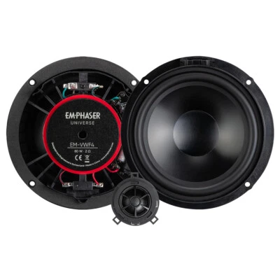 Lautsprecher VW T6.1 Vordertüren Plug nPlay Boxen Bus Carlif Emphaser EM-VWF4 - Bild 1 von 4