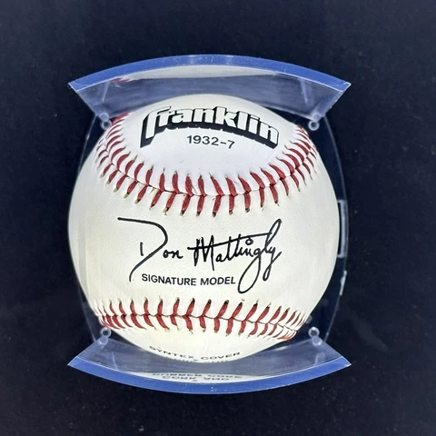 Don Mattingly Franklin Signature Model Baseball Cover