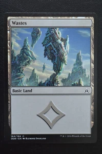 Magic The Gathering MTG WASTES Oath of the Gatewatch LP Lightly Played - Picture 1 of 2