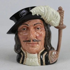 Vintage 1955 Royal Doulton Athos D6439 Large 8" Toby Jug - Picture 1 of 8