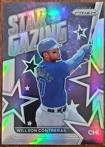 2022 PANINI PRIZM WILLSON CONTRERAS STAR GAZING SILVER INSERT CARD #SG-12 NM/MT - Picture 1 of 2