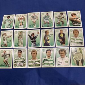 Futera Celtic 1998- 18/18 Cards Rare Embossed Complete Subset Henrik Larsson Etc