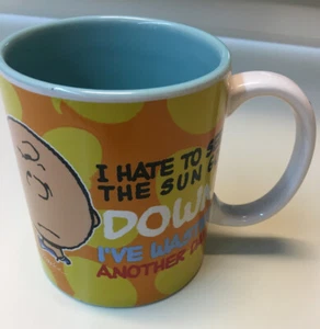 Taza Peanuts Gibson Charlie Brown Another Day Wasted - Imagen 1 de 6