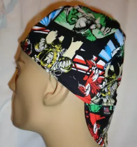 Avenger on Black Custom Made Construction, Welder, Pipe-fitter, Biker Hat - Picture 1 of 3