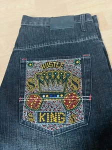 Xers Jeans Shorts For Men Size:34 Color: Black - Picture 1 of 9