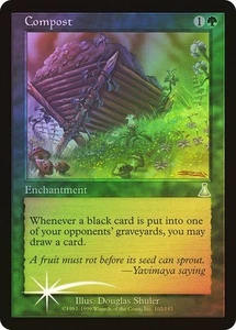 Compost - Foil - Urza's Destiny - Magic the Gathering MTG - Picture 1 of 1