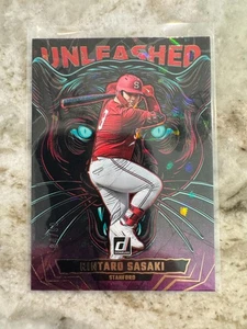 Rintaro Sasaki 2025 Donruss Unleashed Purple #84/99 Stanford Cardinals - Picture 1 of 4