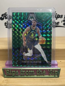 2023-24 Panini Mosaic - Tyrese Haliburton #2 Green Mosaic Prizm - Picture 1 of 2