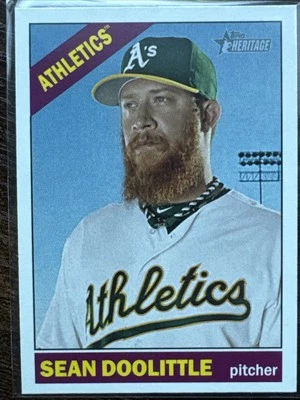 2015 Topps Heritage (1-425) - Conjunto de equipe OAKLAND ATHLETICS - Imagem 1 de 4