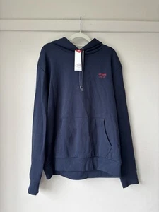 Sudadera con capucha Lee Cooper Originals para hombre azul marino talla XL - Imagen 1 de 8