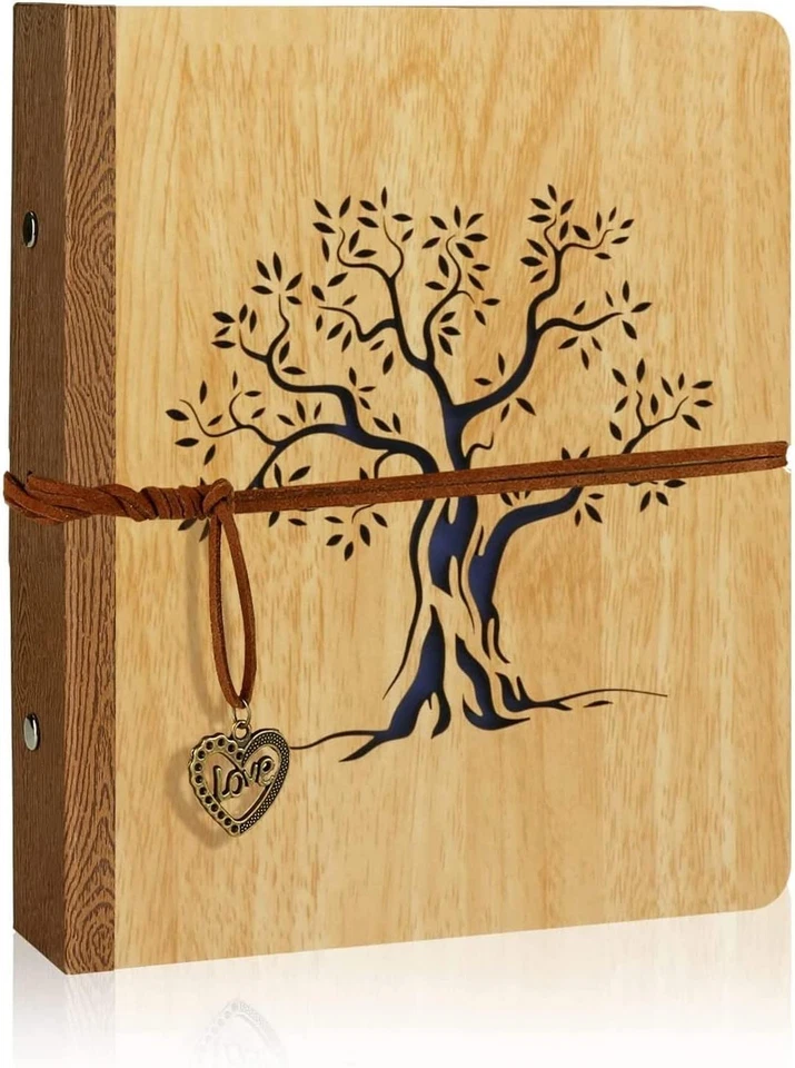 Альбом Fotos 4x6 Capacidad 200 фотографий Libro Recuerdos Familia Regalo Mama Abuela - Изображение 1 из 4