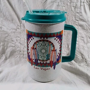Whirley Thermo Insulated 32oz Travel Mug Las Vegas Native American Cup Tumbler - Picture 1 of 13