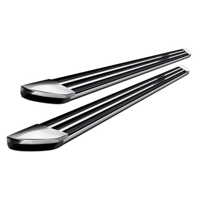 For Jeep Grand Cherokee 11-21 5.5" Crossroads Cab Length Chrome Running Boards — 第 1/4 张图片