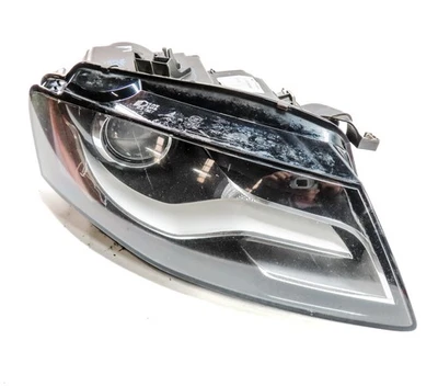09-12 AUDI A4 S4 (B8 8K) RIGHT PASSENGER XENON HID HEADLIGHT LIGHT LAMP NON AFS - Image 1 of 4