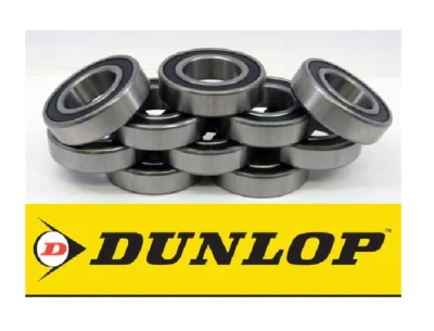 6004 2RS DUNLOP RUBBER SEALED BEARINGS 20MM X 42MM X 12MM - PACK OF 10 - Image 1 of 4