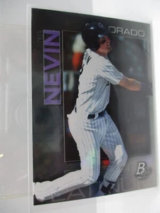 2020 Bowman Platinum Top Prospects #TOP58 Tyler Nevin ROCKIES - Picture 1 of 2