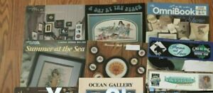 OCEAN,LIGHTHOUSE, NAUTICAL,FISH,SEASHELL counted cross stitch charts-YOUR CHOICE