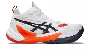 ASICS Volleyball Shoes METARISE 2 1051A089.100 White/Indigo Fog US9.5 - Picture 1 of 8
