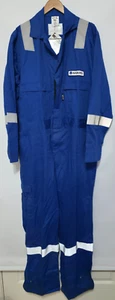 Nabors RPS Crude FR Flame Resistant Blue Coveralls Oil Gas Fire ~ XL ~ NWT - Picture 1 of 3