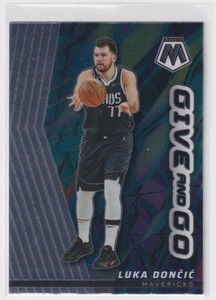 2022-23 Panini Mosaic Give and Go Luka Doncic #5 TS1