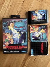 Wonder Boy In Monster World Sega Megadrive Complete with Manual UK PAL