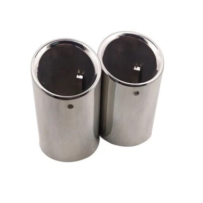 Car Rear Exhaust Tip Muffler Tailpipe For BMW X5 E70 2008-2018 steel 2PCS - Image 1 of 4
