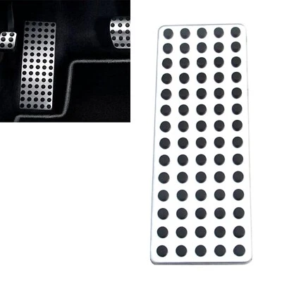 Cubierta de almohadilla muerta de pedales de reposapiés de coche de acero para Mercedes-Benz clase A B C E S GLC Foto 1 de 4