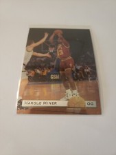 HAROLD MINER 1993 CLASSIC BASKETBALL CHROMIUM DRAFT STARS INSERT #DS31    (SS)