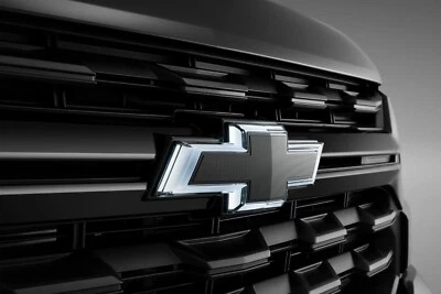Chevrolet Colorado 2021-2022 emblema de pajarita negra iluminada 85147889 OEM GM Foto 1 de 2