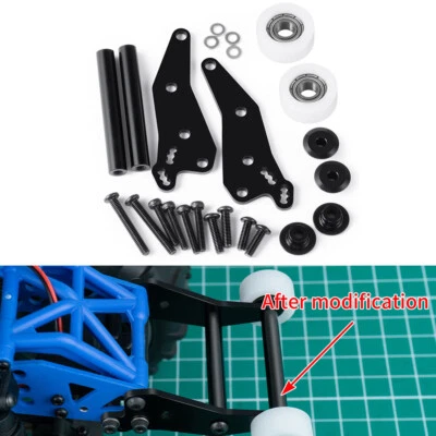 Wheelie Bar Anti Roll Head-Up Wheel for 1/18 RC Monster Truck Losi LMT 4WD Axle - Image 1 of 4