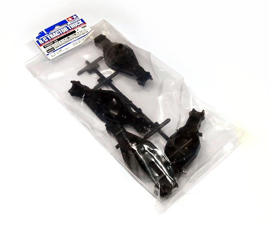 TAMIYA RC Truck Tractor Parts 1/14 Carbon Matte Finish Diff Housing 56524 - Image 1 of 1